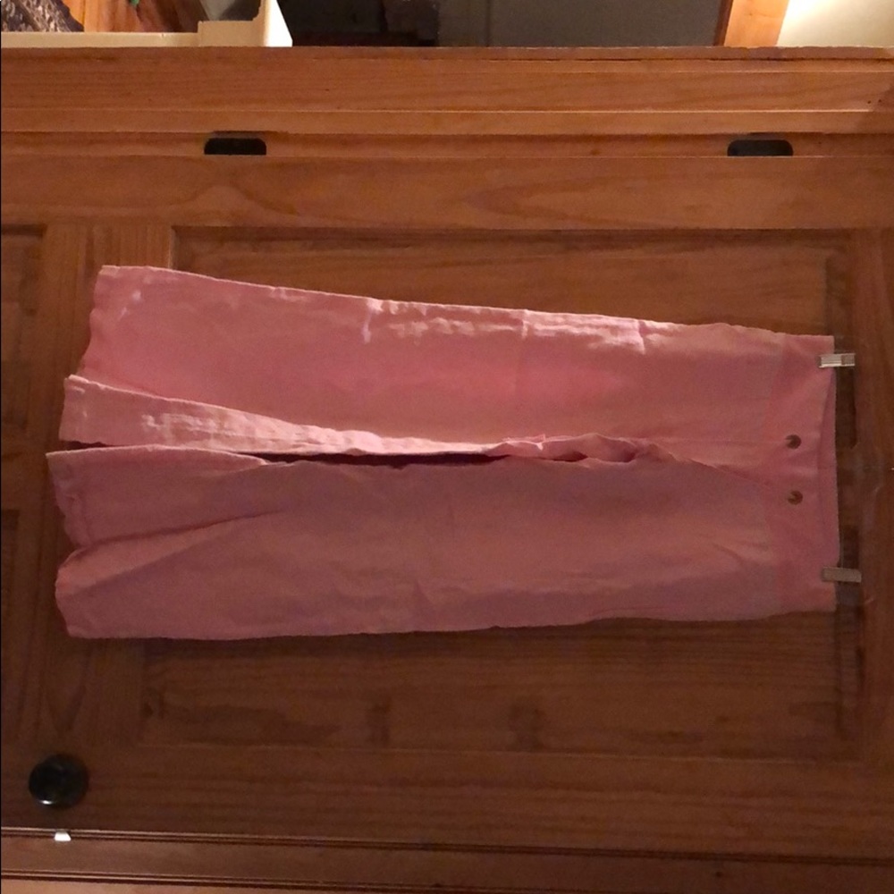 Pink Linen Lily Pulitzer Pants